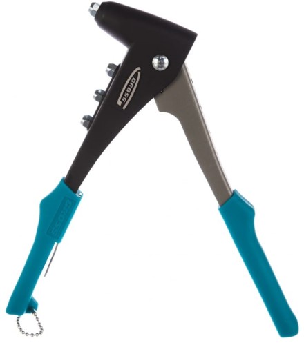 Клепальник GROSS литой заклепочник заклепки 2,4-4,8мм// 40401