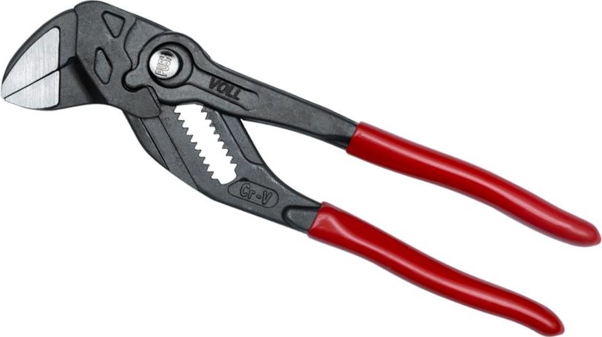 Клещи переставные VOLL Cobra 5.22175 с кулачковым приводом, L-7" (175 мм), CrV 5.22175