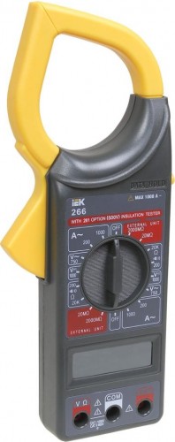 Клещи токоизмерительные IEK Expert 266 TCM-1S-266