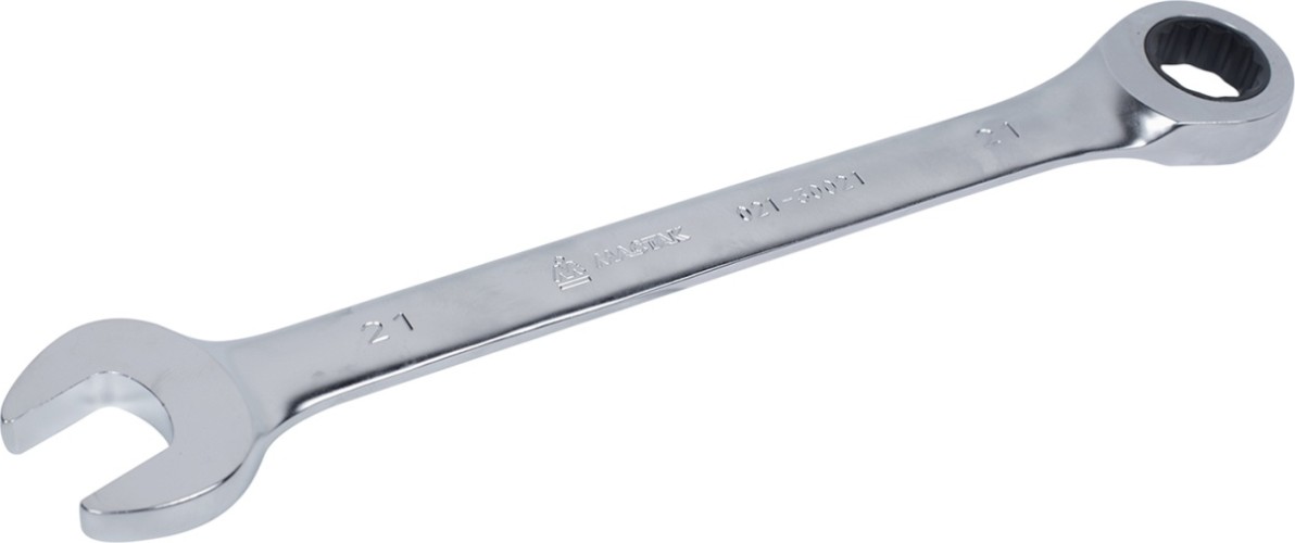 Ключ комбинированный трещоточный МАСТАК 021-30021H 21 мм