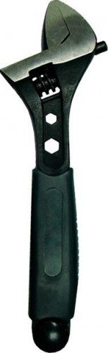 Ключ разводной Biber Профи 90013 обрезиненная ручка 250мм тов-087765