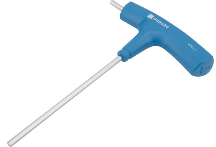 Ключ шестигранный Norgau 4 мм т-образный. 061009040
