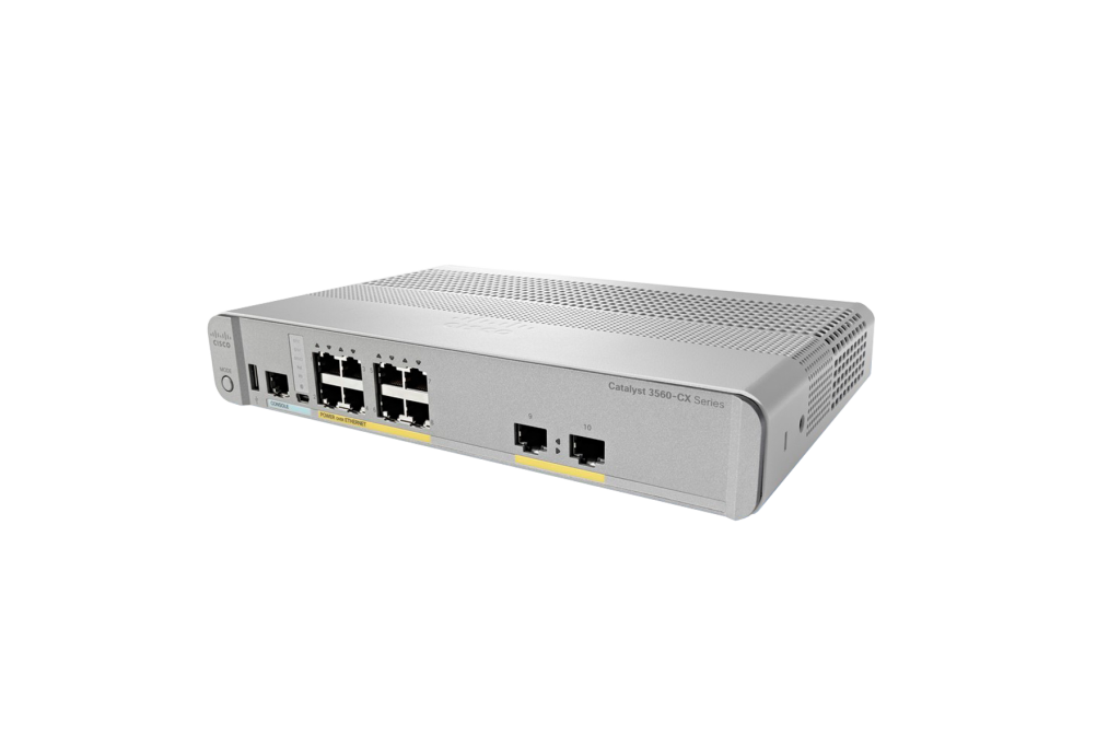 Коммутатор CISCO WS-C3560CX-8PT-S
