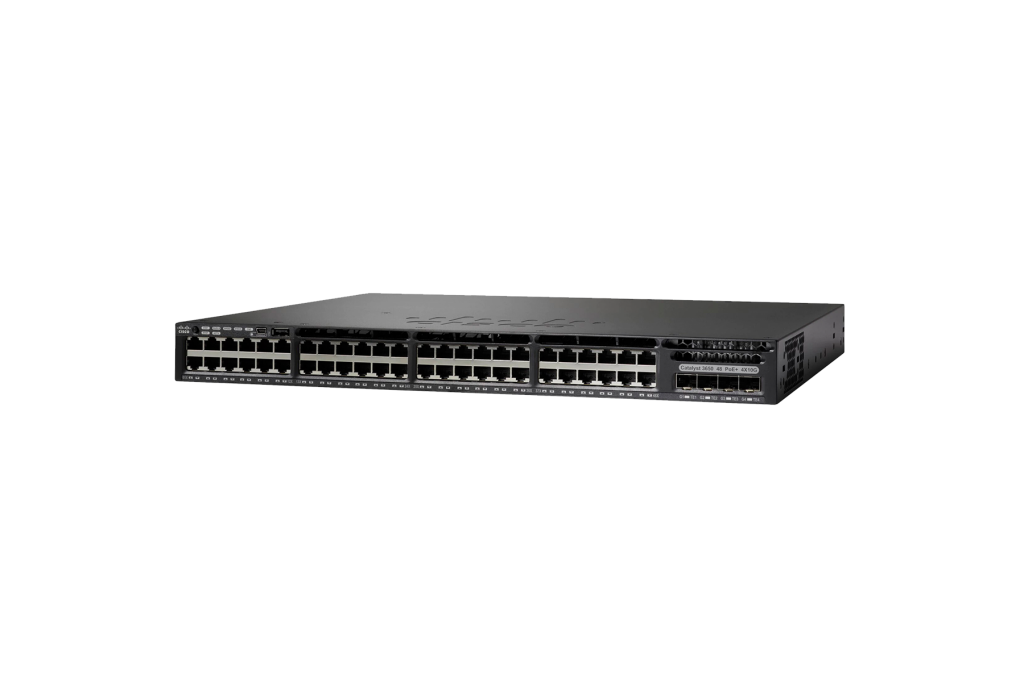 Коммутатор CISCO WS-C3650-48PQ-S