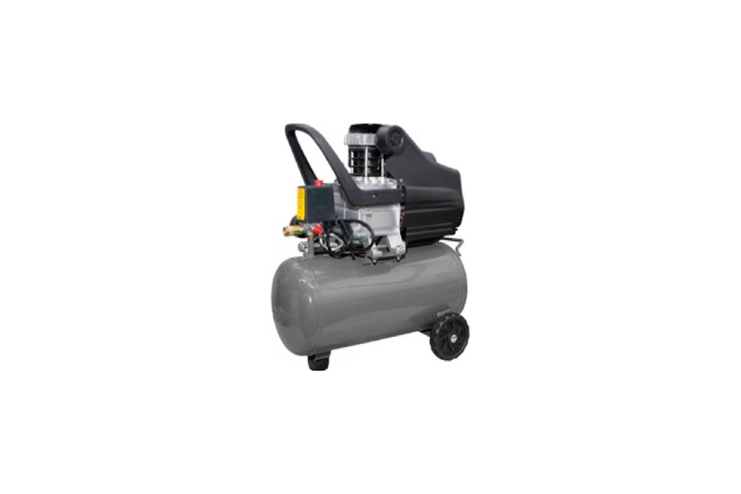 Компрессор воздушный ТЕХПРОМ КМ-3050х2 (2,2кВт, 400лит/мин, объём 50л, 8бар,серый) 0М-00010313