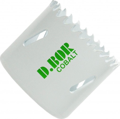 Коронка биметаллическая D.BOR COBALT 108 мм D-HS-BIM-CO-38-108