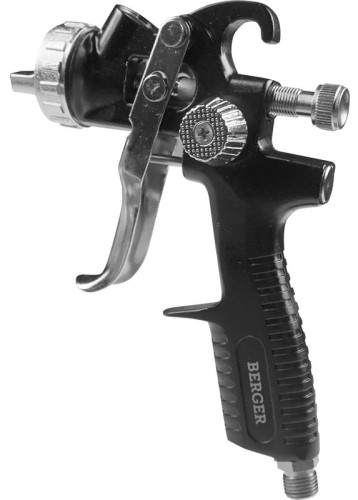 Краскопульт пневматический BERGER BG1370 «ГРАУ» HP 2.0 мм верхний бачок - изображение 2