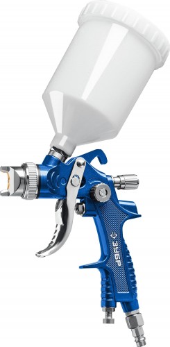Краскопульт пневматический ЗУБР PRO 600 HVLP c верхним бачком, 1.7мм 06563-1.7_z01