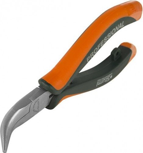 Круглогубцы Sturm 1030-05-4-125 изогнутые, 2-х комп. рукоятки, пружин. механизм 12