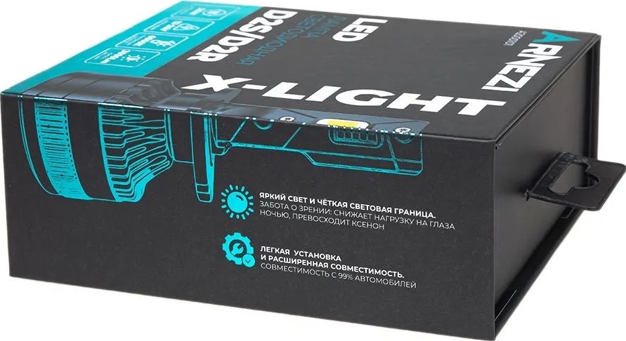 Лампа светодиодная ARNEZI 12/24V D2S/D2R 36W 3000lm 6000K X-Light LED 2 шт. DUOBOX IP68 A2000101 - изображение 2