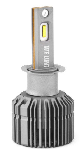 Лампа светодиодная MTF LIGHT серия ALL SEASON LED, H3, 30W, 2500lm, 3000K кулер DV03K3