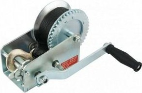 Лебедка барабанная Olymp OLW-L (1,1 т - 10,0 м, лента) OL86211 OL86211