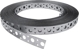 Лента монтажная IEK CLP 20х0.7мм перфорированная (уп.25м)  CLP1M-LP-20-1