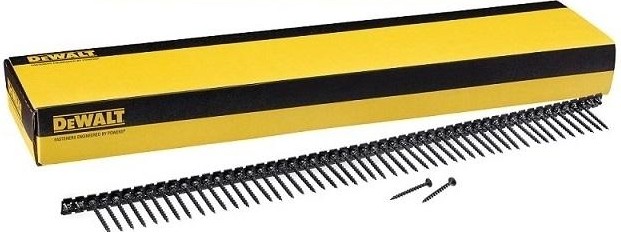 Лента с саморезами для металлических конструкций DeWALT 3,5х45 мм (1000шт) Extreme DWF4000450 DWF4000450