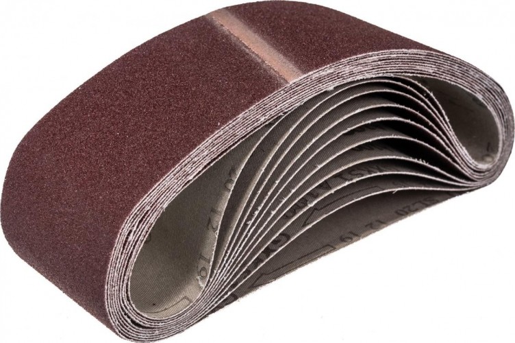 Лента шлифовальная Sturm 9010-B76x533-100 p100, 10 шт.