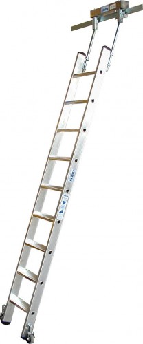 Лестница стеллажная KRAUSE STABILO  8 ступеней, для Т-образных шинных систем, 815637 815637