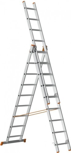 Лестница-стремянка трехсекционная Sarayli 3х 9 4309
