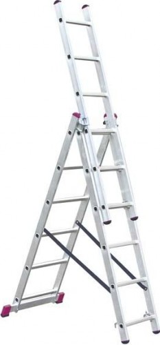 Лестница-стремянка трехсекционная KRAUSE CORDA 3х 6 010360