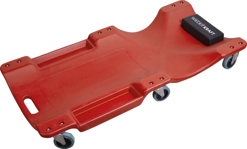 Лежак ремонтный WiederKraft WDK-84068R подкатной пластиковый в0000126863