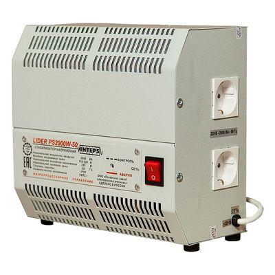 Стабилизатор LIDER PS 10 000 W-SD - изображение 4