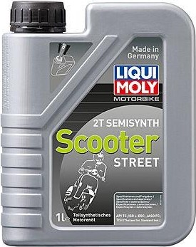 Масло для 2-тактных скутеров LIQUI MOLY Motorbike 2T Semisynth Scooter 1 л 3983/1621 полусинтетика 3983/1621