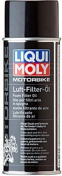 Масло для пропитки воздушных фильтров (спрей) LIQUI MOLY Motorbike Luft Filter Oil 0,4 л 1604/3950 3950/1604