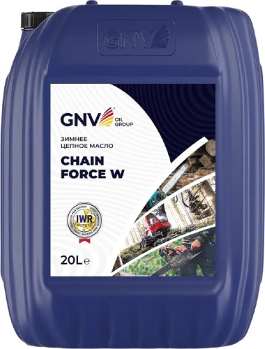 Масло для смазки цепи GNV Chain force W зимнее, 20 л GFWFO0220700WI1000020