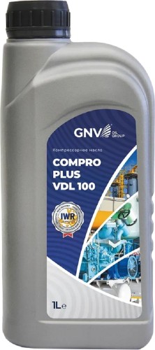 Масло компрессорное GNV Compro plus VDL 100 1 л GCP101440601451V100001