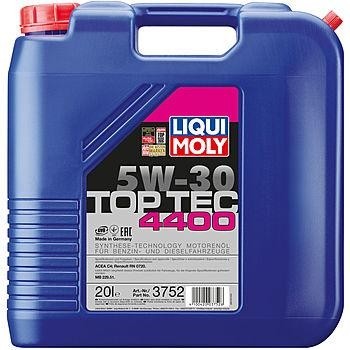 Масло моторное LIQUI MOLY SAE  5W30 Top Tec 4400  20 л. 3752 синтетическое 3752