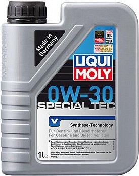 Масло моторное LIQUI MOLY SAE  0W30 Special Tec V  1 л 2852 синтетическое 2852