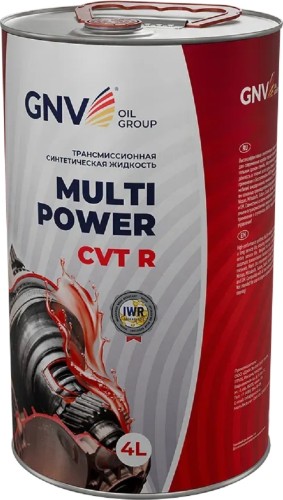 Масло трансмиссионное GNV Multi Power CVT R (красный) 4 л GMCR13131032309111004