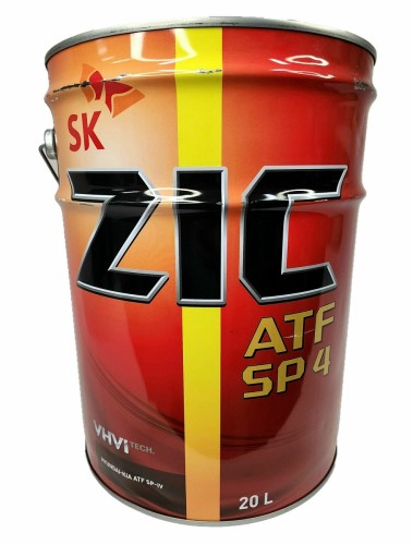 Масло трансмиссионное ZIC ATF SP 4 20 л 192646