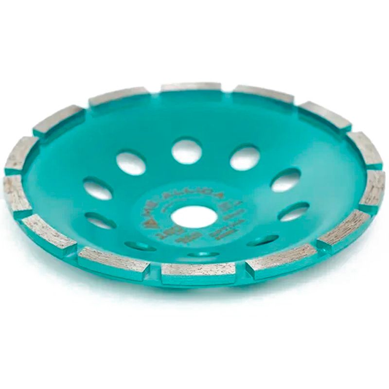 Чашка алмазная зачистная однорядная METALLICA Optima 180x22,2 мм, по бетону