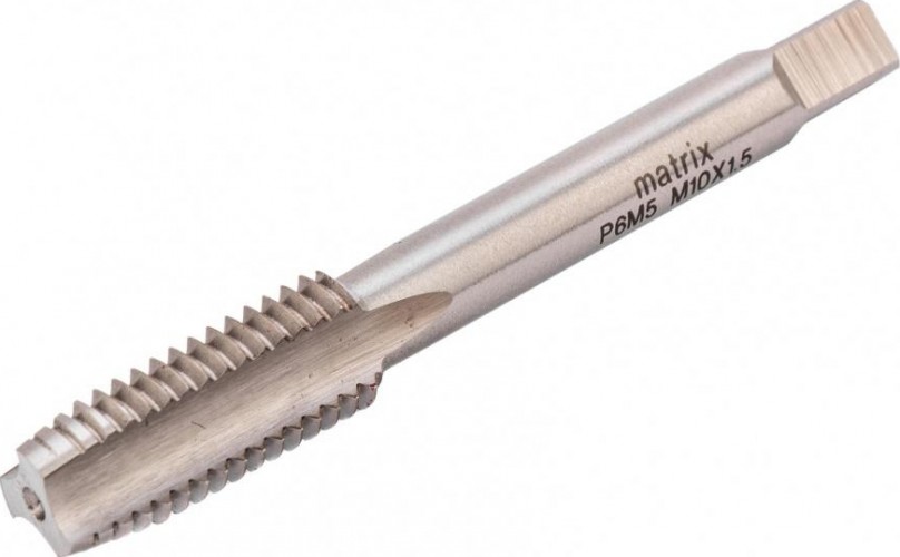 Метчик ручной MATRIX М10 х 1,5 мм, Р6М5 76692 76692 - изображение 4