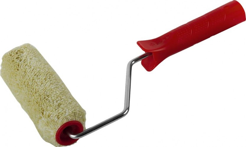 Мини-валик ЗУБР СИНТЕКС малярный в сборе, бюгель 6 мм, 30х150 мм, мастер 03503-15