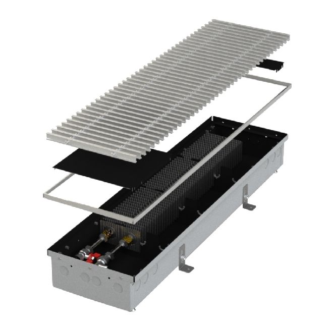 Конвектор внутрипольный MINIB RT PM110 110-260-1750 (без вентилятора)