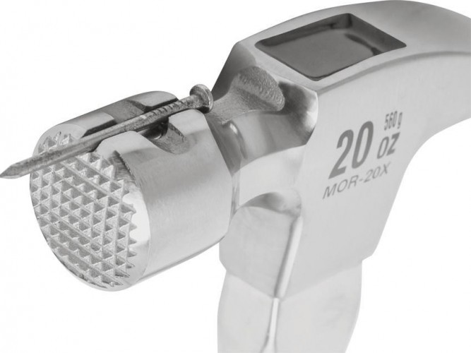 Молоток - гвоздодер TRUPER MO-16 деревянная ручка 450 гр 16654 16654 - изображение 2