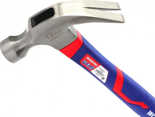 Молоток-гвоздодер WORKPRO WP241010 337гр - изображение 4