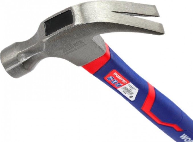 Молоток-гвоздодер WORKPRO WP241012 560гр - изображение 4