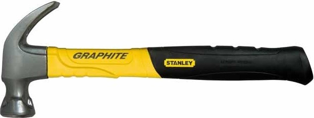 Молоток STANLEY GRAPHITE 1-51-505 450 гр., с гвоздодером 1-51-505