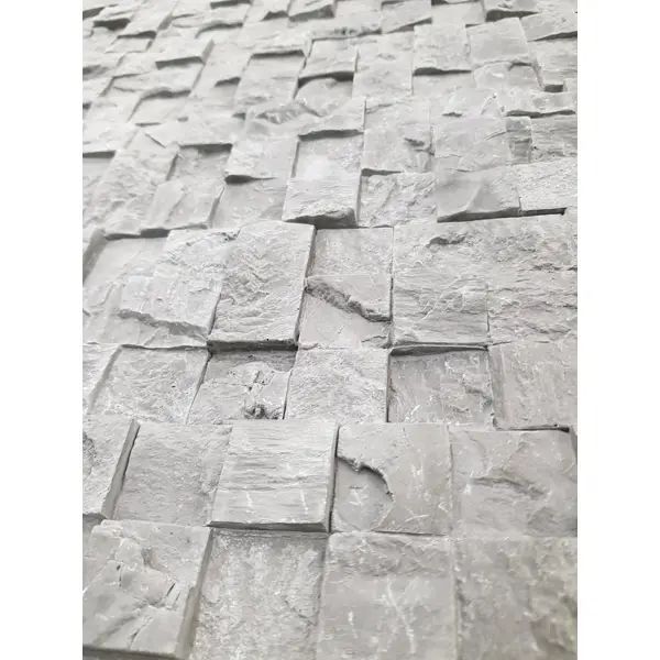 Камень искусственный Monte Alba Пикс Стоун белый 0.32м2 - изображение 8