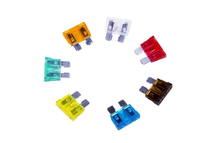 Набор автомобильных предохранителей REXANT 80-7024 Стандарт, 100 шт