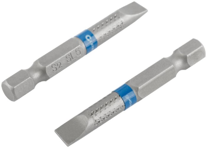 Набор бит Cutop Profi SL6, 50 мм, стальные, 2 шт 83-645
