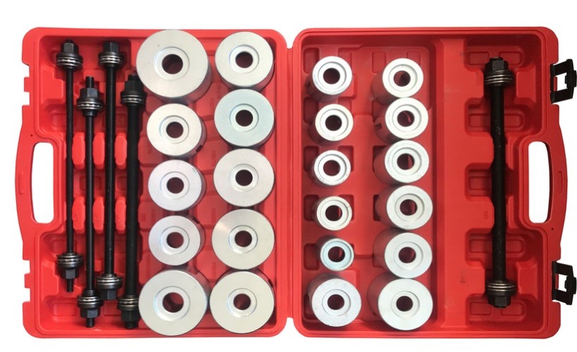Набор для выпрессовки и запрессовки сайлентблоков СОРОКИН 40,35 М10-М18, 27 предметов 40.35