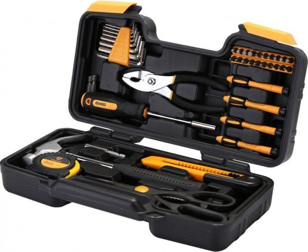 Набор инструментов DEKO DKMT41 для дома в чемодане (41 предмет) 065-0750