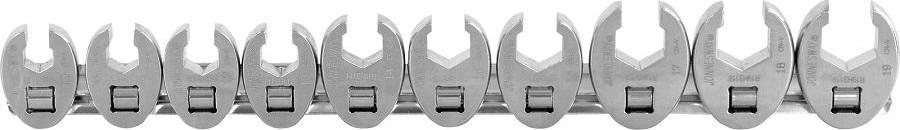 Набор ключей "воронья лапа" JONNESWAY R19H310S 3/8"DR на держателе, 10-19 мм, 10 предметов 048420