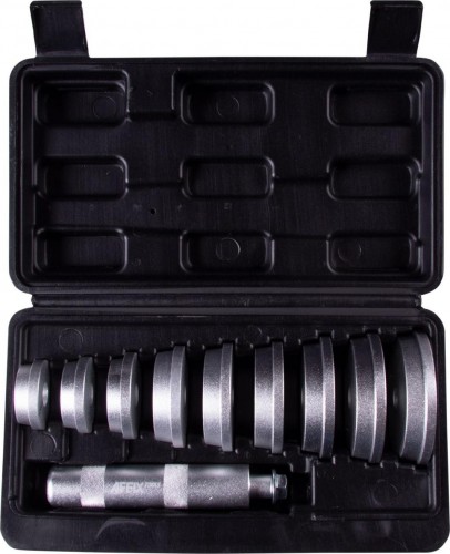 Набор оправок для подшипников AFFIX 34-81 мм, алюмин., кейс, 10 пред. AF10020011C