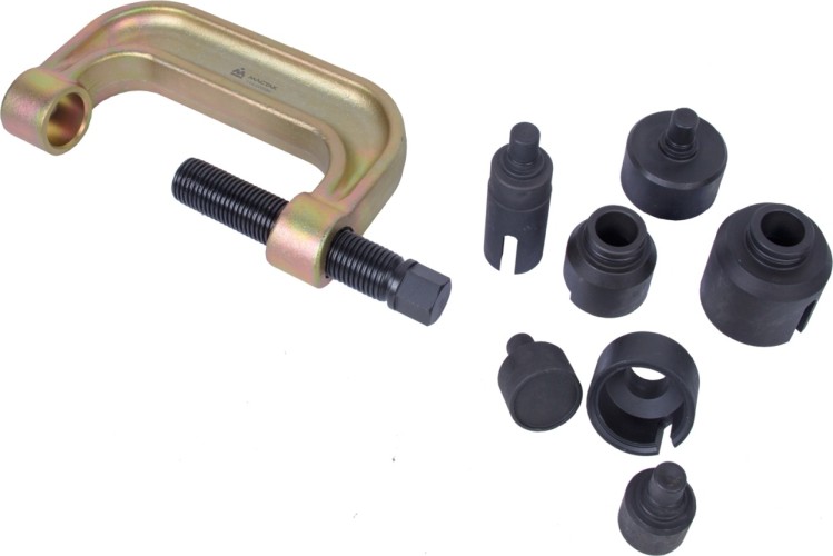 Набор оправок МАСТАК для монтажа и демонтажа сайлентблоков 110-20008C 110-20008C - изображение 3