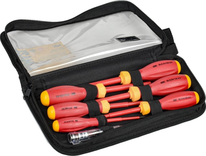 Набор отверток диэлектрических IEK ARMA2L 3 K3 7 пр. A2L3-NS30-K3-07