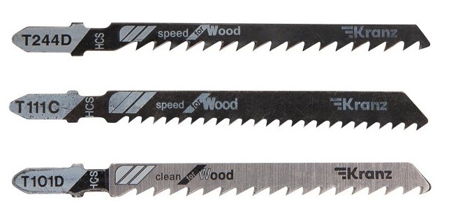 Набор пилок Kranz KR-92-0323 № 4 T101D/T111C/T244CD(3 шт./уп.)